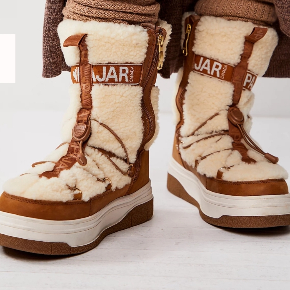 Pajar Janie hi snow boot in tan Size 9